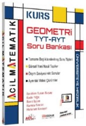 Acil Yayınları TYT AYT Geometri Kurs Soru Bankası - Acil Yayınları