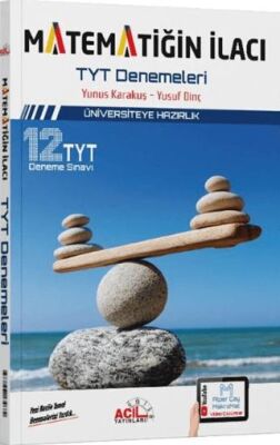 Acil Yayınları TYT Matematiğin İlacı Matematik Denemeleri - 1
