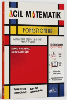 Acil Yayınları TYT Matematik Acil Fonksiyonlar - 1