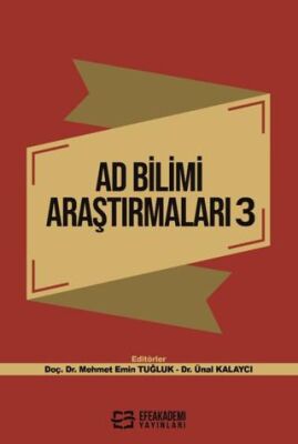 Ad Bilimi Araştırmaları 3 - 1