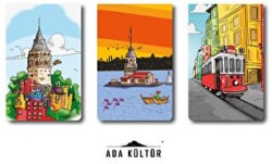 Ada M Series 04 - 3`lü Kitap Ayracı - Ada Kültür
