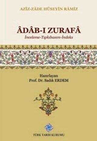 Adab-ı Zürafa - Türk Tarih Kurumu Yayınları