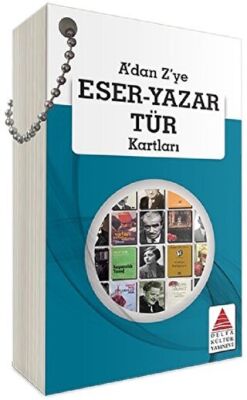 Delta Kültür Yayınevi A`dan Z`ye Eser-Yazar Tür Kartları - 1
