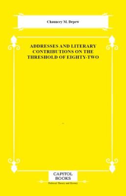Addresses and Literary Contributions on the Threshold of Eighty-Two - 1