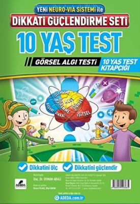 Adeda Yayınları Adeda - DGS Dikkati Güçlendirme Seti 10 Yaş Test Görsel Algı Testi kapağı