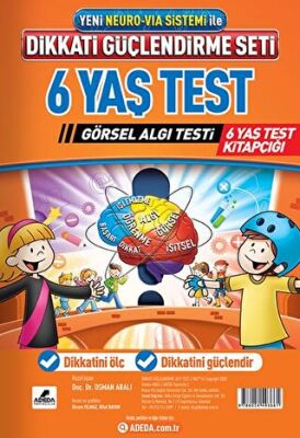 Adeda Yayınları Adeda DGS Dikkati Güçlendirme Seti 6 Yaş Test Görsel Algı Testi kapağı