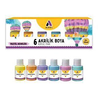 Adel Akrilik Boya 25X6 Pastel Renk - 1