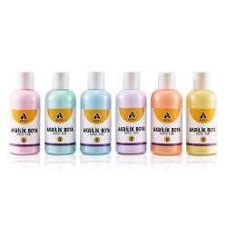 Adel Akrilik Boya 60 Ml Pastel Renkler 6 Lı - 3