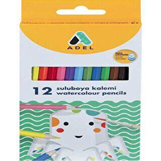 Adel Aqrenk Boya Kalemi 12 Renk - 1