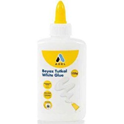 Adel Beyaz Tutkal 125 Gr Beyaz - Adel