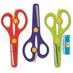 Adel Öğrenci Makası Koruma Uçlu Yaylı Asorti - Adel