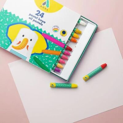 Adel Pastel Boya 24 Renk - 1
