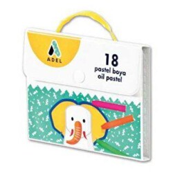 Adel Pastel Boya Çantalı 18 Renk - Adel
