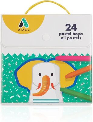 Adel Pastel Boya Çantalı 24 Renk - 1