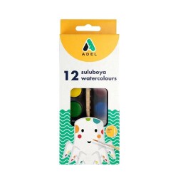 Adel Sulu Boya 24mm 12 Renk - Adel