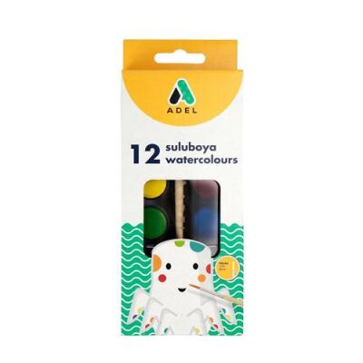 Adel Sulu Boya 24mm 12 Renk - 1