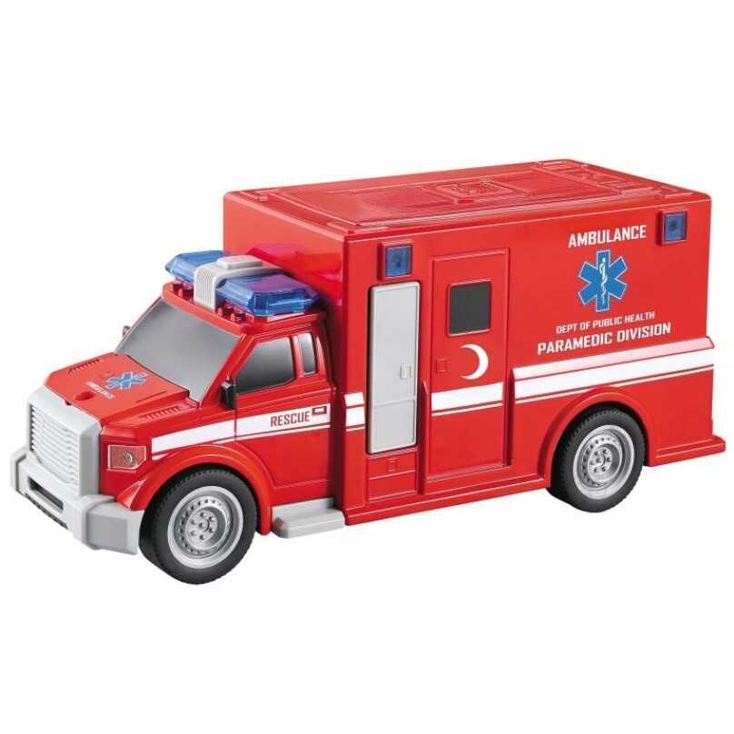 Adeland Nitro Speed 1:20 Polis Ambulans Kırmızı
