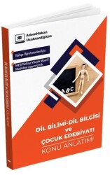 Adem Hakan MEB AGS ÖABT Türkçe Dil Bilimi Dil Bilgisi ve Çocuk Edebiyatı Konu Anlatımı - Adem Hakan