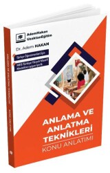 MEB AGS ÖABT Türkçe Öğretmenliği Anlama ve Anlatma Teknikleri Konu Anlatımı - Adem Hakan