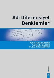Adi Diferensiyel Denklemler - Dora Basım Yayın