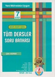 Adım Adım 7. Sınıf Tüm Dersler Soru Bankası - Bilal Işıklı Yayınları
