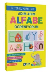 Adım Adım Alfabe Öğreniyorum - Sen Yayınları