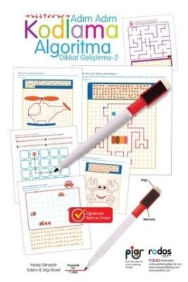 Adım Adım Kodlama Algoritma Dikkat Geliştirme Seviye 2 - 2