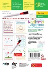 Adım Adım Kodlama Algoritma Dikkat Geliştirme Seviye 2 - 3