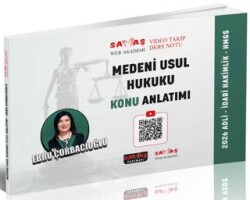 Adli-İdari Hakimlik HMGS Medeni Usul Hukuku Konu Anlatımı - Savaş Yayınevi