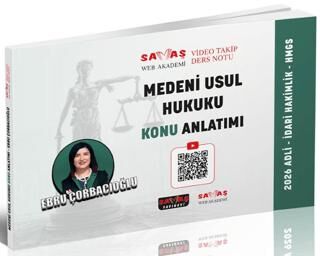Adli-İdari Hakimlik HMGS Medeni Usul Hukuku Konu Anlatımı - 1