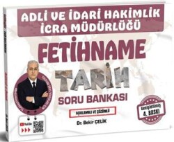 Adli İdari Hakimlik İcra Müdürlüğü Fetihname Tarih Soru Bankası - Bekir Çelik