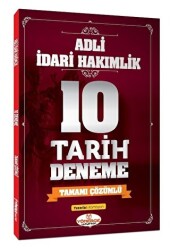 Adli İdari Hakimlik Tarih 10 Deneme Çözümlü - Yönerge Yayınları