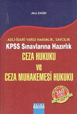Detay Yayıncılık Adli-İdari Yargı Hakimlik, Savcılık KPSS Sınavlarına Hazırlık - Ceza Hukuku ve Ceza Muhakemesi Hukuku - 1