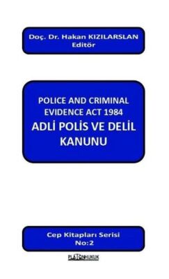 Adli Polis ve Delil Kanunu - 1