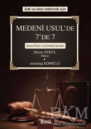 Temsil Kitap Adli ve İdari Hakimlik İçin Medeni Usul’de 7’de 7 - Temsil Kitap
