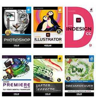 Adobe Grafik Tasarım Uzmanlığı Seti 6 Kitap Takım