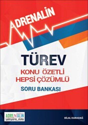 Adrenalin Yayınları Türev - Konu Özetli - Hepsi Çözümlü Soru Bankası - 2