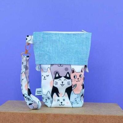 Aduşka Asansörlü Müzikli Kedi Kalem Kutu - 1