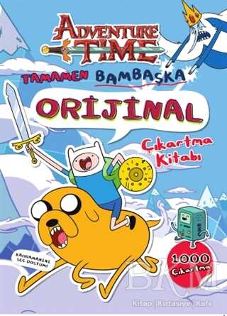 Adventure Time: Tamamen Bambaşka Orijinal Çıkartma Kitabı