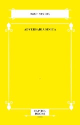 Adversaria Sinica - Capitol Books