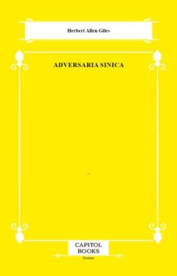 Adversaria Sinica - 1
