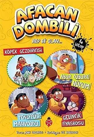 Afacan Dombili Seti 4 Kitap Takım - Uğurböceği Yayınları