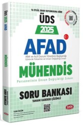 AFAD Mühendis-Mimar 2025 ÜDS Soru Bankası - Karekod Çözümlü - Data Yayınları