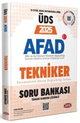 AFAD Tekniker 2025 ÜDS Soru Bankası - Karekod Çözümlü - Data Yayınları
