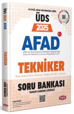 AFAD Tekniker 2025 ÜDS Soru Bankası - Karekod Çözümlü - 1