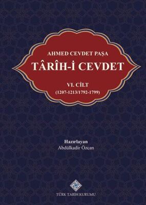 Ahmed Cevdet Paşa Tarih-i Cevdet VI. Cilt
