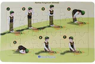 Ahmet Namaz Kılıyor 24 Parça Yapboz - Hayrat Neşriyat