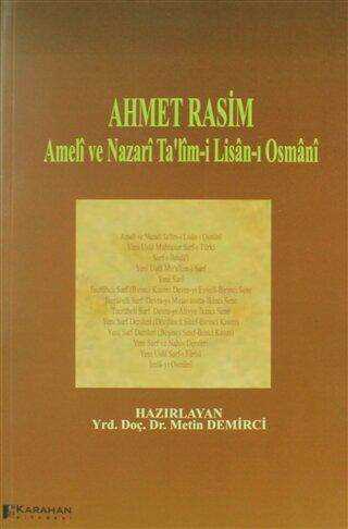 Ahmet Rasim - Ameli ve Nazari Ta`lim-i Lisan-ı Osmani