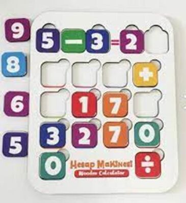 Ahşap Hesap Makinesi - 3
