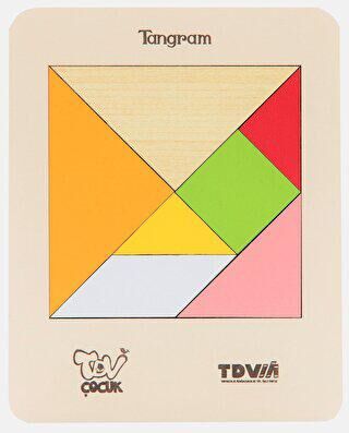 Ahşap Tangram Eğitici Materyal - 1